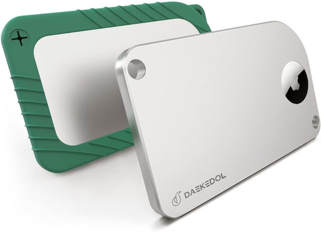 Crypto Seed Phrase Storage with Tracker Slot, BIP39 Mnemonic Seed Phrase for 12/18/24 Words, Fire-Resistant Waterproof Cold Storage for Ledger, Trezor, MetaMask (Oxford Green)