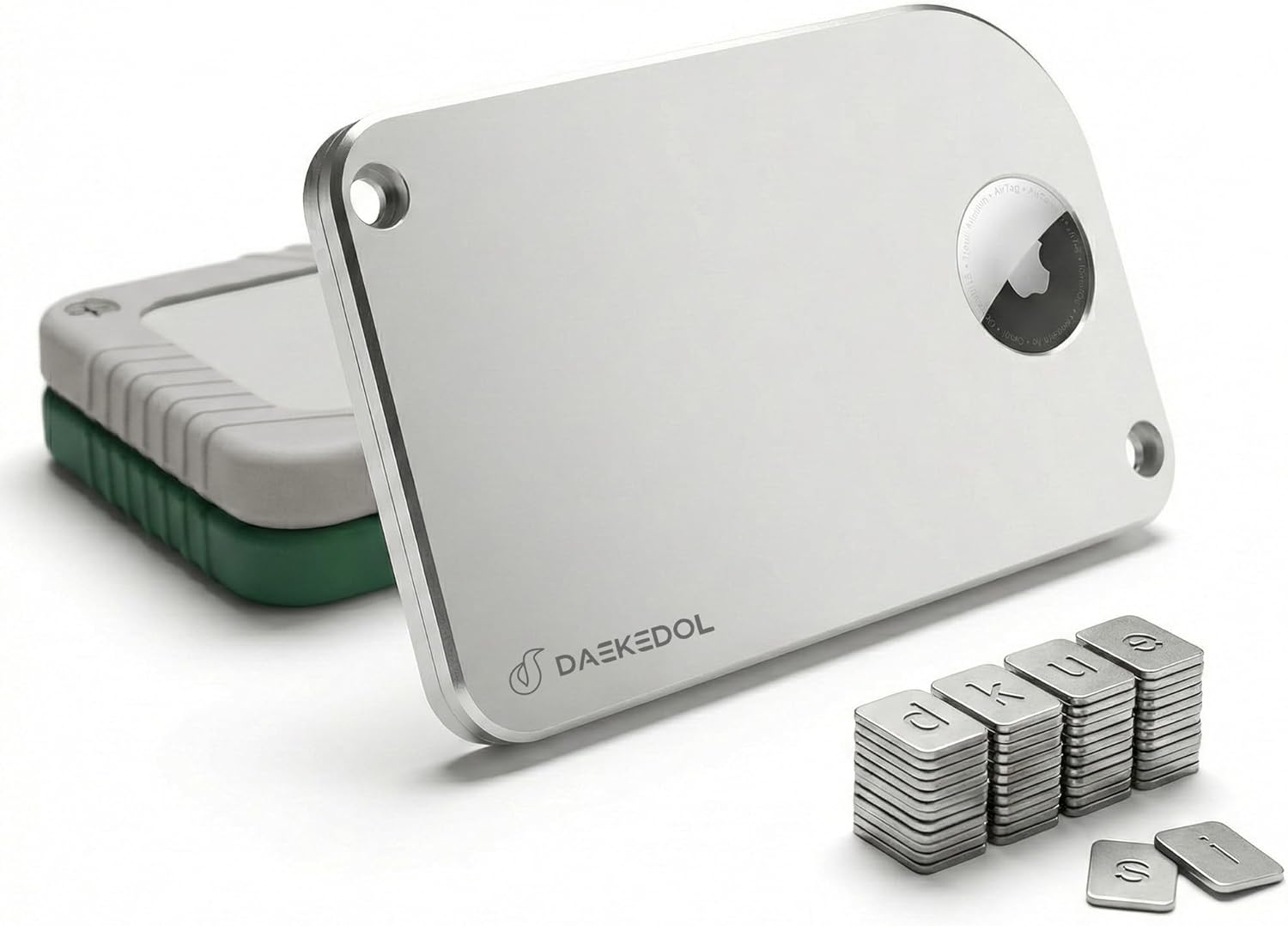 Crypto Seed Phrase Storage with Tracker Slot, BIP39 Mnemonic Seed Phrase for 12/18/24 Words, Fire-Resistant Waterproof Cold Storage for Ledger, Trezor, MetaMask (Oyster Grey)